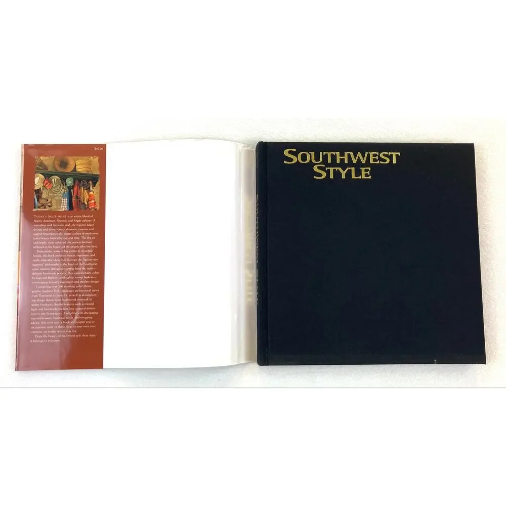 Southwest Style Linda Mason Hunter Hardcover Book Dust Jacket ISBN 9780873587679